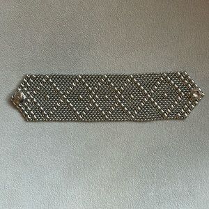 Sergio Gutierrez Vintage Liquid Metal CuffBracelet